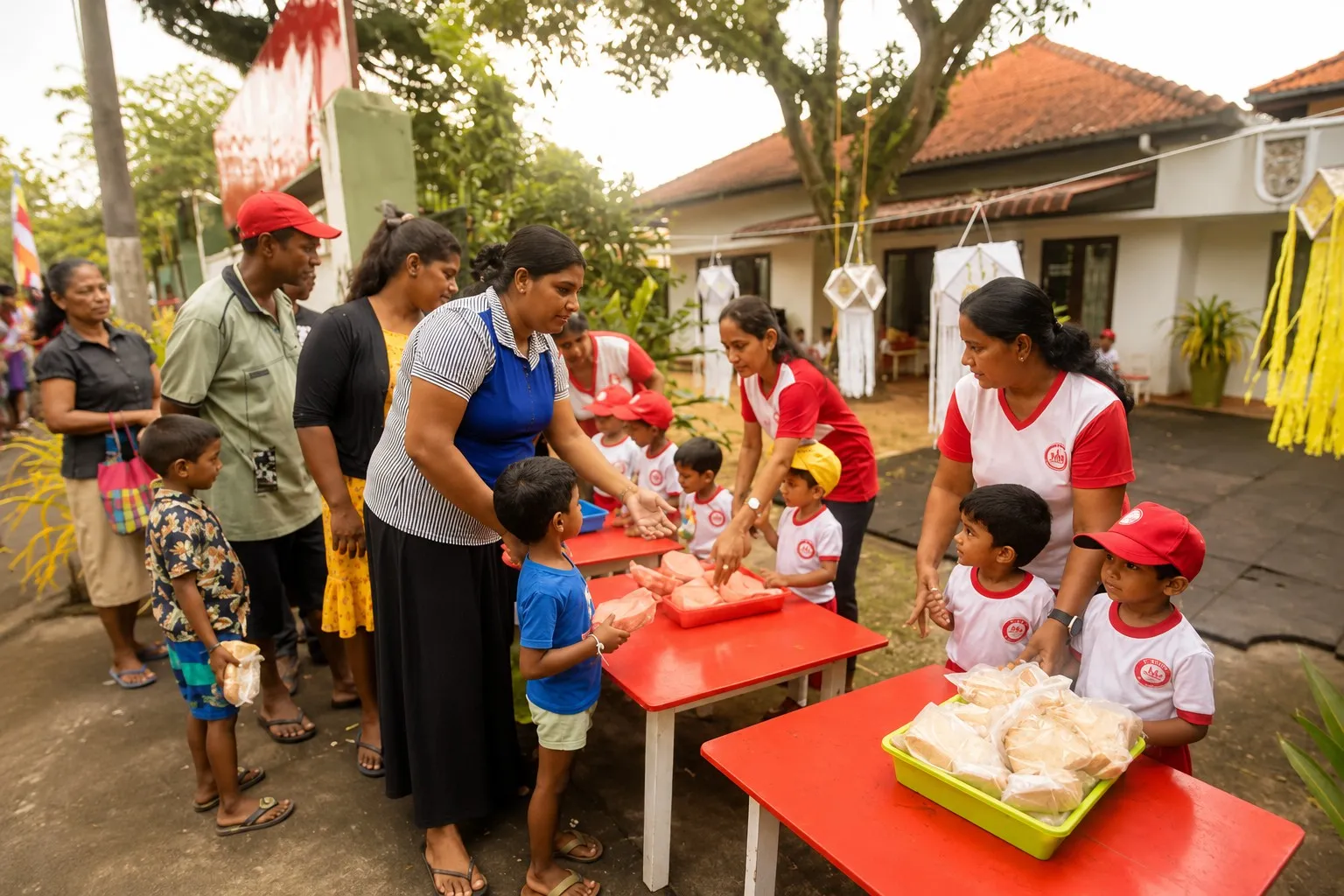 The MIMS community — families and children together.