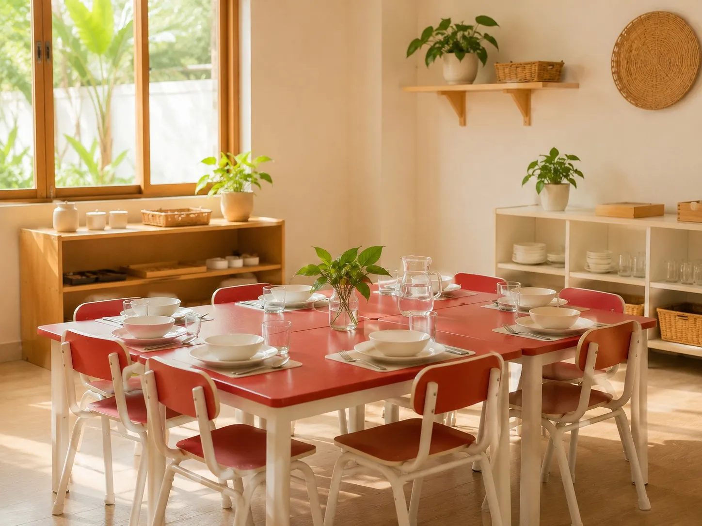 A homely dining space at MIMS.