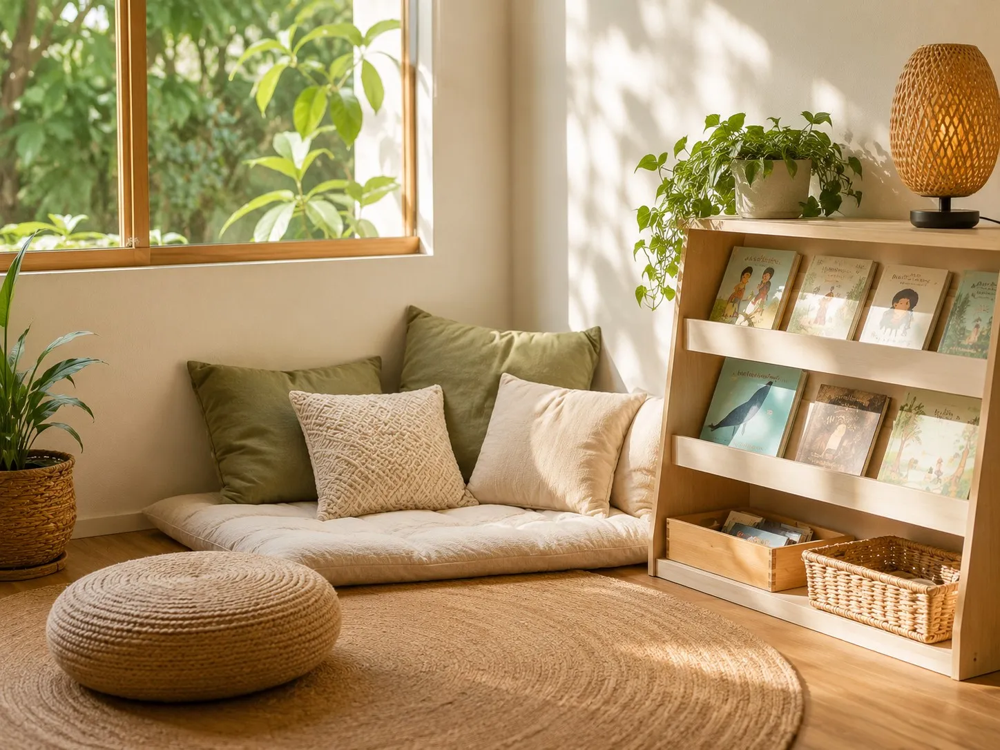 A cosy reading nook at MIMS.