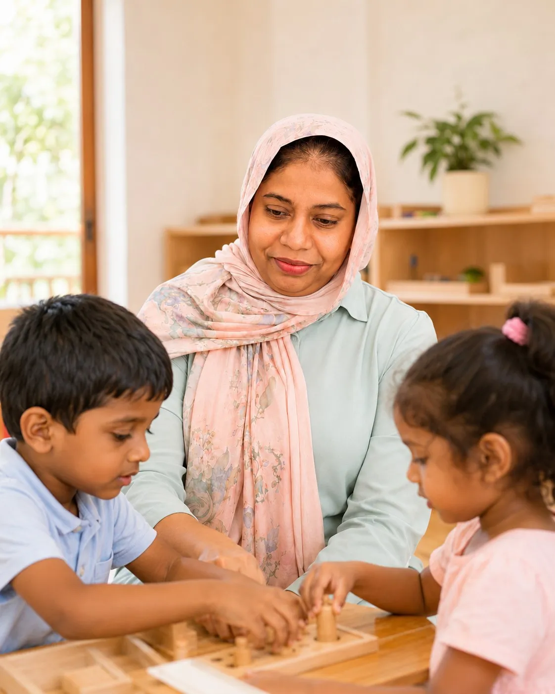 Mrs. Ayesha Saury, Kindergarten Teacher at MIMS.