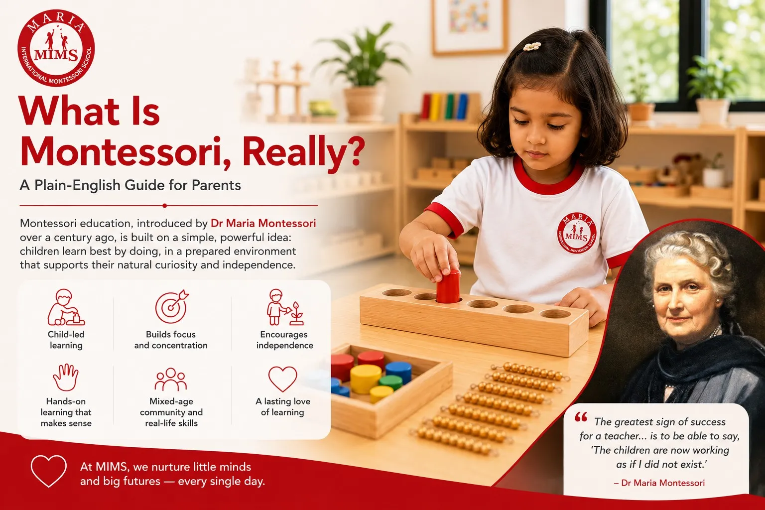 Photograph accompanying the article “What Is Montessori, Really? A Plain-English Guide for Parents”.